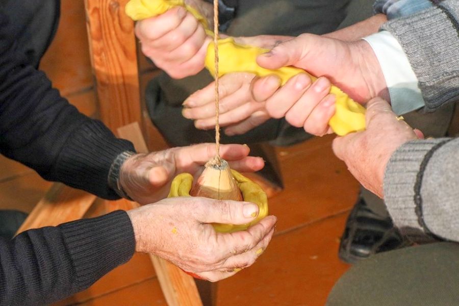 Фольклорный фестиваль на праздник Василия Великого в деревне Лука «Брестская свеча»