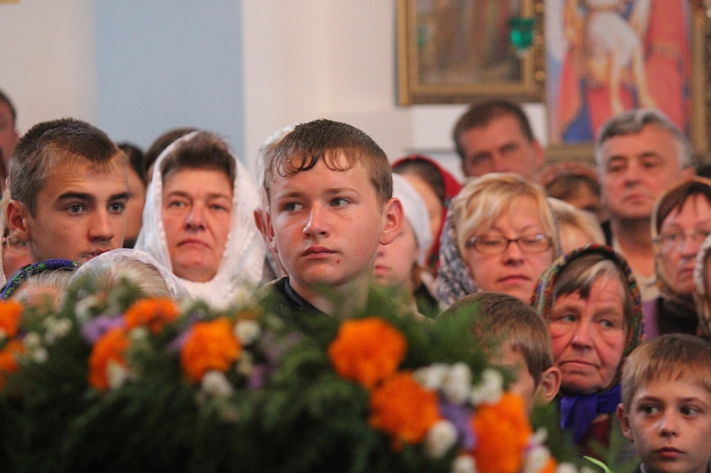 Прихожане Пинской и Лунинецкой епархии