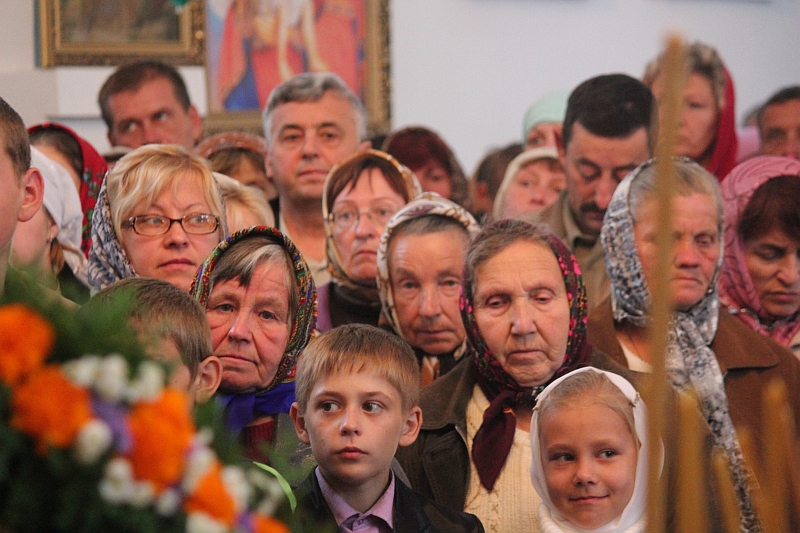 Прихожане Пинской и Лунинецкой епархии