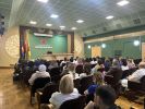 16 октября состоялась встреча медицинских работников в городской Поликлинике с психологом кабинета «За жизнь» Юлией Владимировной и священником Сергием