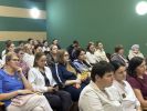 16 октября состоялась встреча медицинских работников в городской Поликлинике с психологом кабинета «За жизнь» Юлией Владимировной и священником Сергием