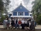 посетили два монастыря в Хмелево и Вежное