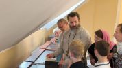 Сегодня в воскресной школе прошло последнее в этом учебном году занятие