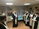 Служение водосвятного молебна в отделениях больницы с последующей исповедью.